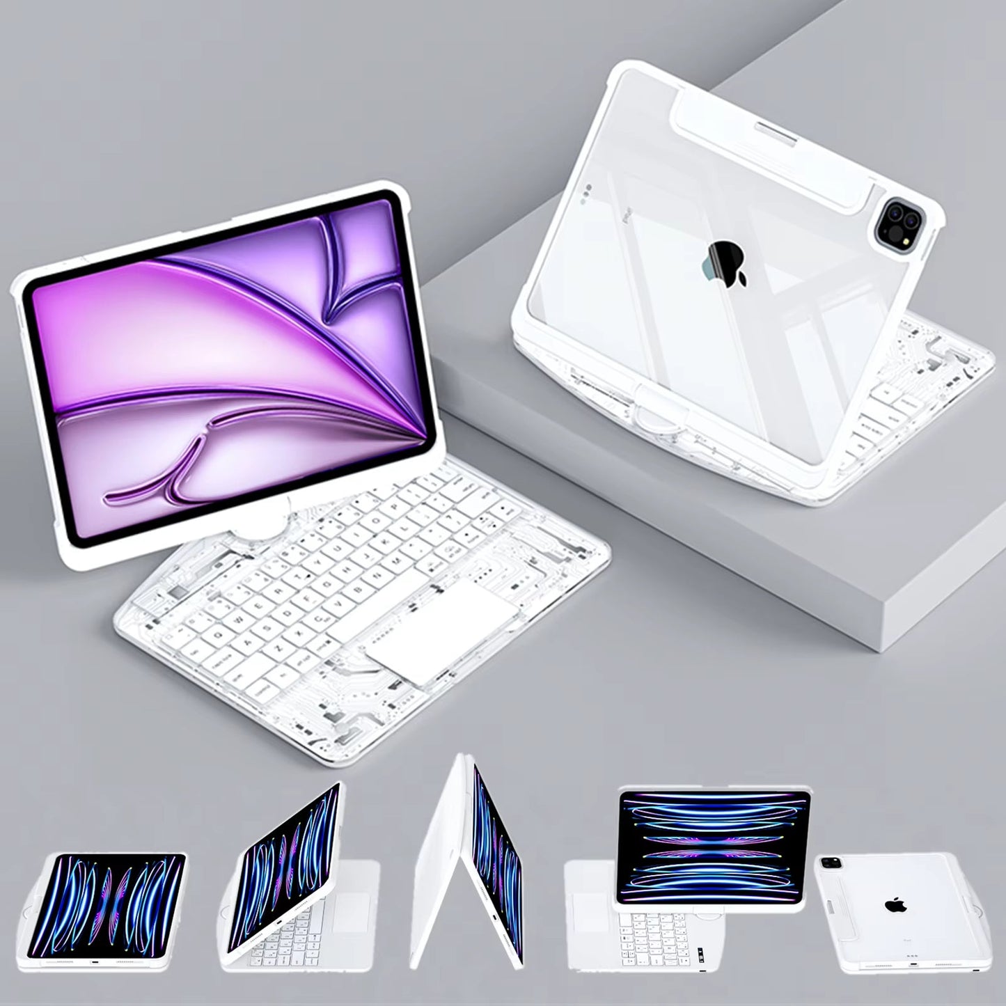 iPad Keyboard Case - NexoraFx