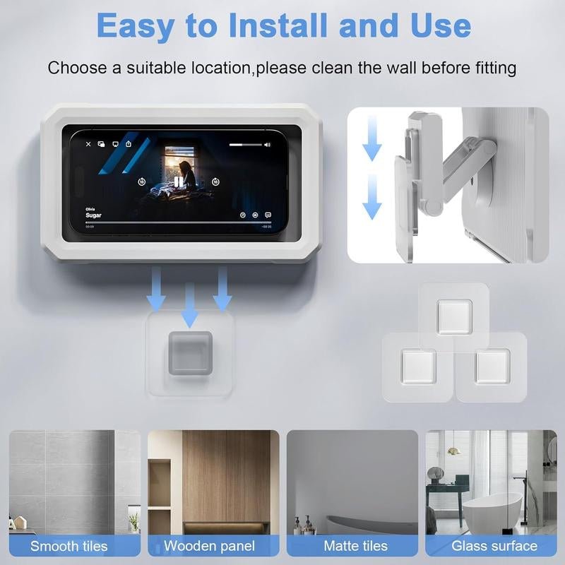 Shower Media Stand - NexoraFx